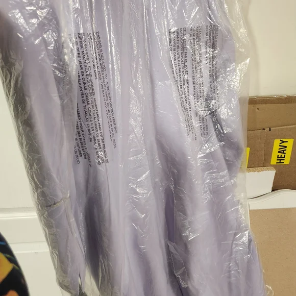 Le Suit Lavender Long Blazer Dress - Picture 3 of 4